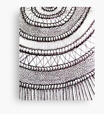 Knit Pattern Canvas Print