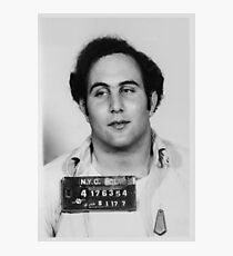 Son of Sam David Berkowitz Mug Shot 1977 Vertical Photographic Print