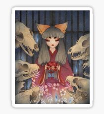 Appeasement - Kitsune Fox Yokai Sticker
