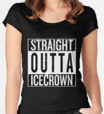Straight outta Icecrown Women's Fitted Scoop T-Shirt