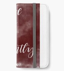 Mr Darcy quote iPhone Wallet/Case/Skin