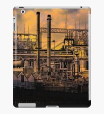 Industrieller Sonnenuntergang iPad-Hülle & Klebefolie