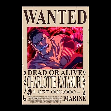 Charlotte Katakuri  Poster for Sale by Genjitsu-Art