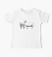 SORRY FOR WHAT I SAID WHEN WE WERE WORKING SHEEP Baby Tee