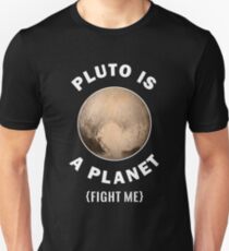 Camiseta ajustada Plutón es un planeta me lucha - Astronomía y regalo espacial