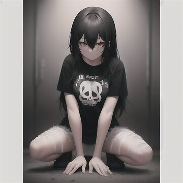 Crybaby Cute Emo Anime Girl