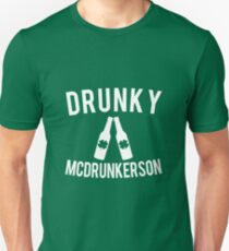 Drunky McDrunkerson St. Patricks Slim Fit T-Shirt