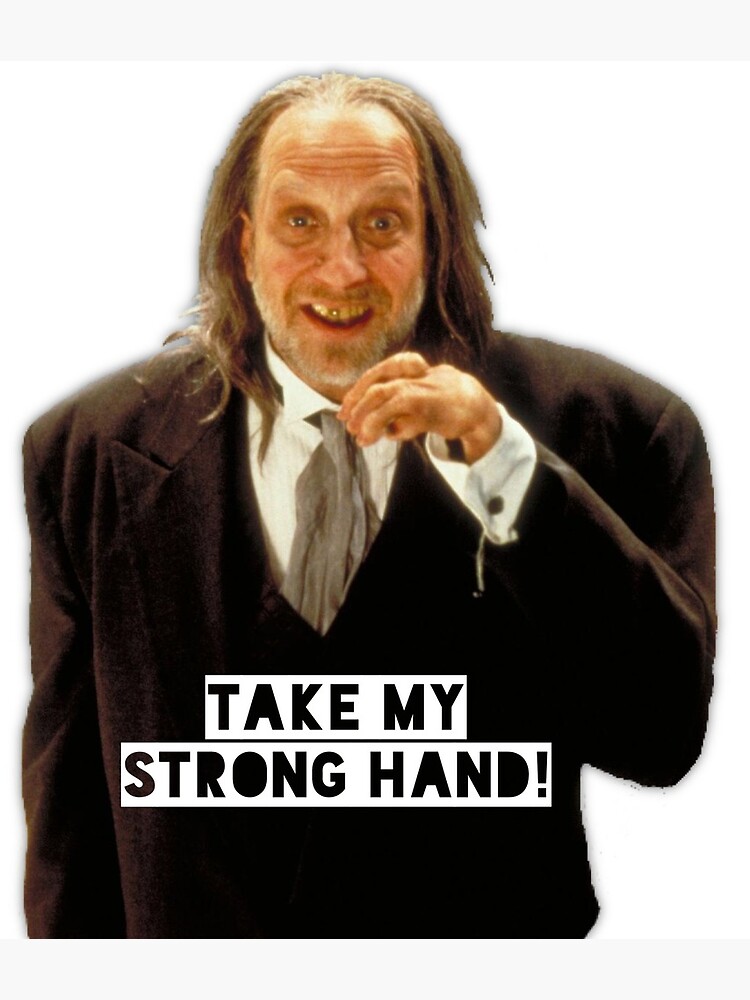 Scary Movie Hanson Strong Hand Greeting Card By Lettherebelips