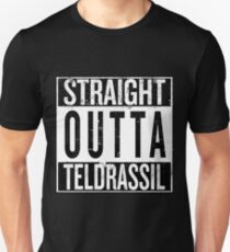 Straight outta Teldrassil Unisex T-Shirt
