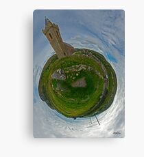 Glencolmcille Church - Sky Out Canvas Print