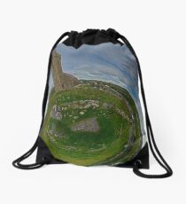 Glencolmcille Church - Sky Out Drawstring Bag