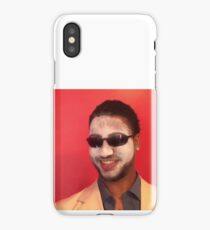 Alternate Orange Background of Thomas Cruise iPhone Case