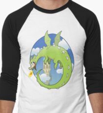 Grim Matchstick Men's Baseball ¾ T-Shirt
