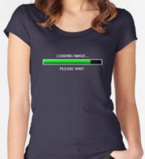 Loading Image Women's Fitted Scoop T-Shirt