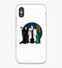 Queens of Darkness - Circle Variant Background iPhone Case