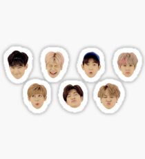 GOT7 Just Right Faces Sticker