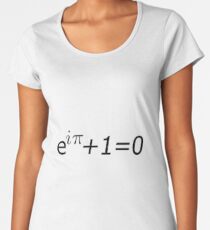 Euler's Identity, Math, Mathematics, Science, formula, equation, #Euler's #Identity, #Math, #Mathematics, #Science, #formula, #equation, #EulersIdentity   Women's Premium T-Shirt