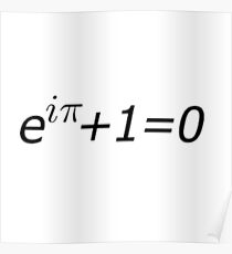 Euler's Identity, Math, Mathematics, Science, formula, equation, #Euler's #Identity, #Math, #Mathematics, #Science, #formula, #equation, #EulersIdentity   Poster