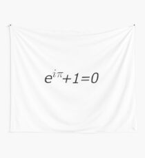Euler's Identity, Math, Mathematics, Science, formula, equation, #Euler's #Identity Wall Tapestry