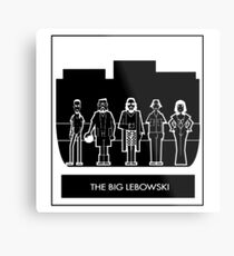 Abide the big Lebowski Metal Print