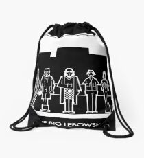 Abide the big Lebowski Drawstring Bag