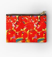 Red Petals Studio Pouch