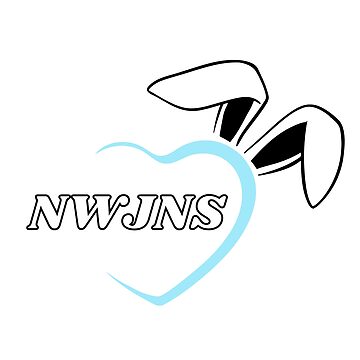 NewJeans Bunnies, New Jeans Logo and Mascot Bunny, Kpop NWJNS Merch, Ditto  Sticker for Sale by Julia Dorian