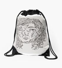 Inky Drawstring Bag
