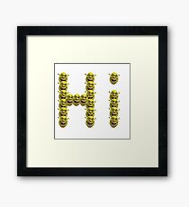 Hi Shrek Framed Print
