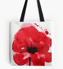 Remembrance Poppy Tote Bag