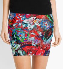 Floral Spring Mini Skirt