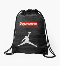 Black Super Bape Drawstring Bag
