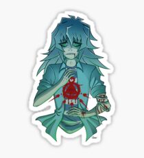 someone help this poor boy Sticker