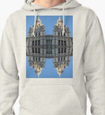  Architectural fantasies on the theme of Manhattan Pullover Hoodie