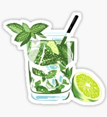 Mojito - cocktail, vodka, tequila, fiesta Sticker
