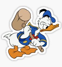 Donald Duck Sticker