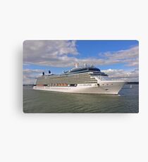 Celebrity Eclipse Cruise Ship Canvas Print