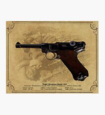 Luger Parabellum Pistole 1908 Photographic Print