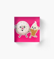 Vanilla BFF Acrylic Block