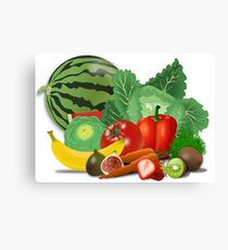 Healthy. Canvas Print
