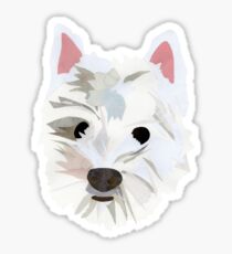 Max the Westie Sticker