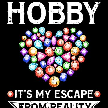 It's Not Just A Hobby Diamond Painting Escape From Reality | Sticker