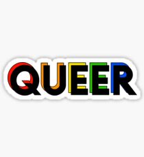 Pegatina queer
