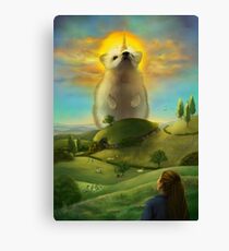 Der große Hedgepig Leinwanddruck