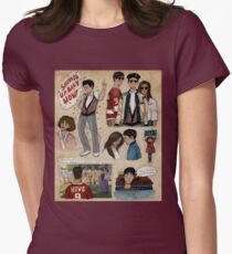 Ferris macht blau Tailliertes T-Shirt