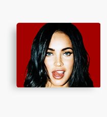 Megan_Tongue Canvas Print
