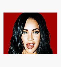 Megan_Tongue Photographic Print