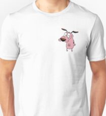 Courage The Cowardly Dog Unisex T-Shirt