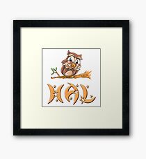 Hal Owl Framed Print