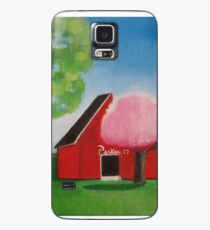 Red Barn Case/Skin for Samsung Galaxy